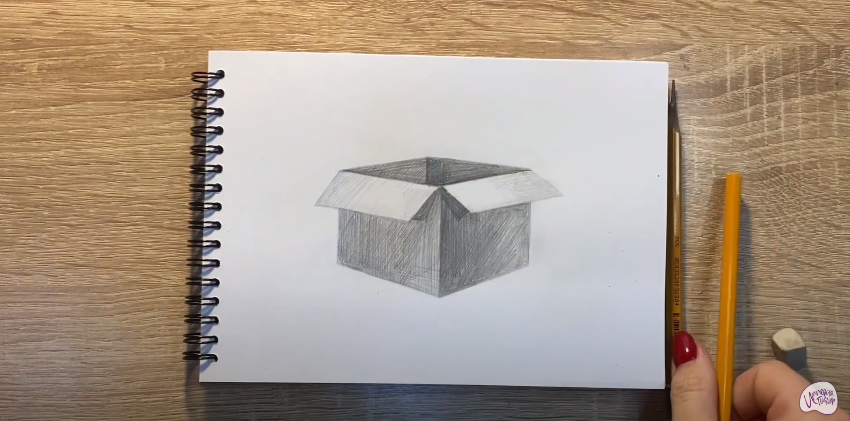 Рисуем Коробка