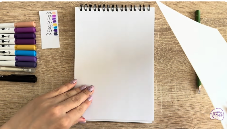 Рисуем Шамаханская Царица из "Три богатыря"