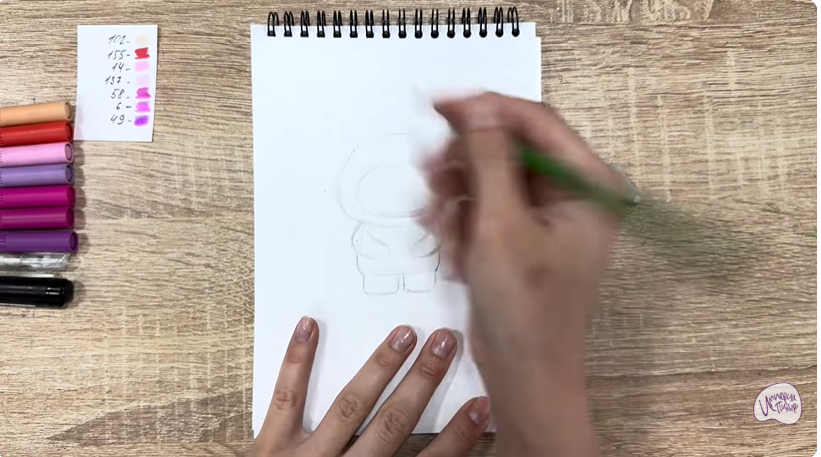 Рисуем Йокими