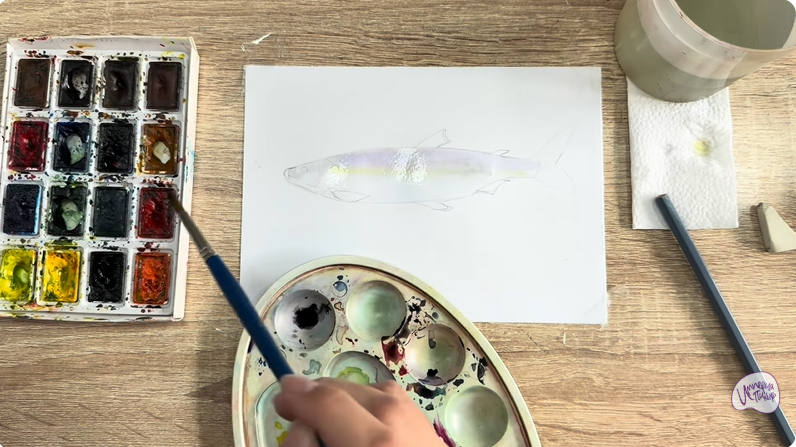 Рисуем Нельма