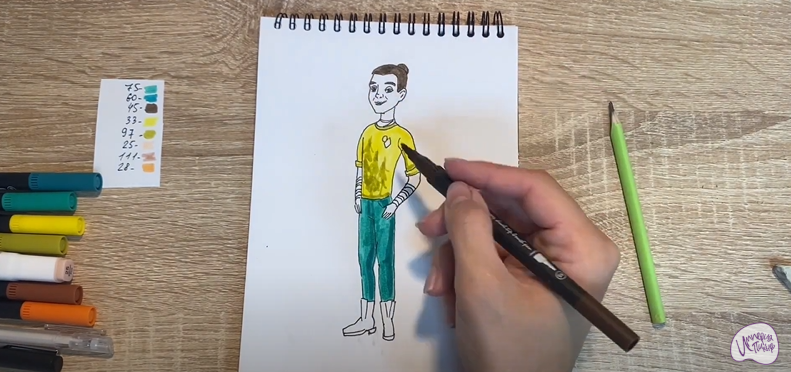 Рисуем Васко из "Царевны"