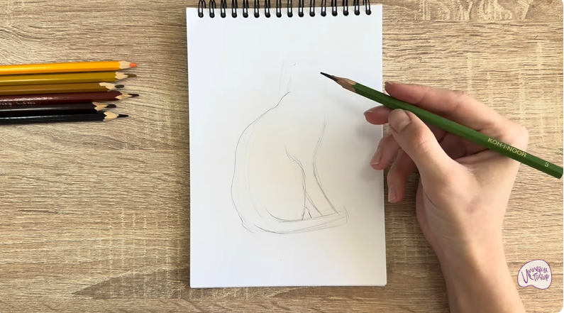 Рисуем Кошка Тойгер