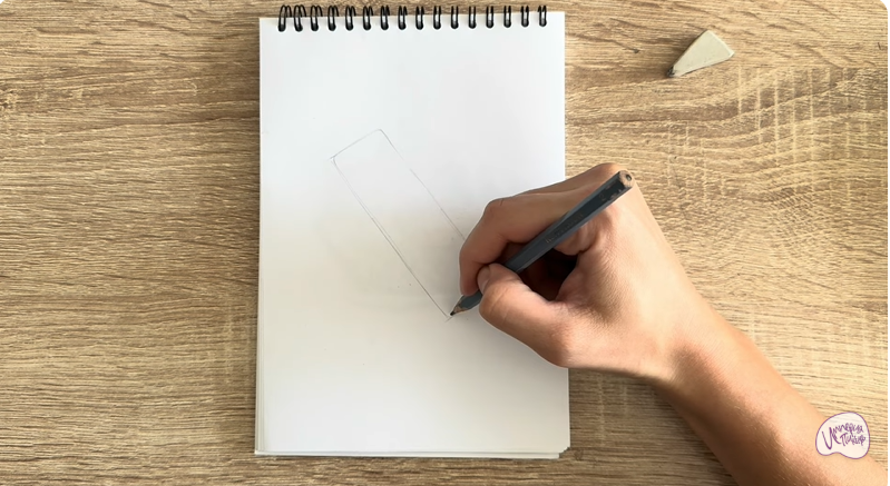 Рисуем Закладка для книг 