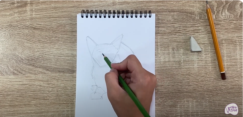 Рисуем Балинезийская кошка