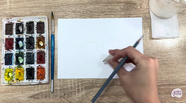 Рисуем Голубика