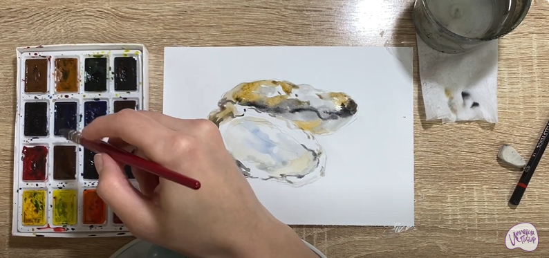 Рисуем Устрица