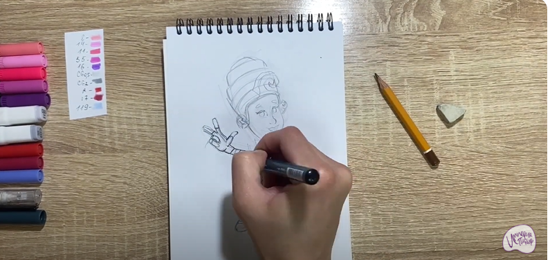 Рисуем Мася из "Фиксиков"