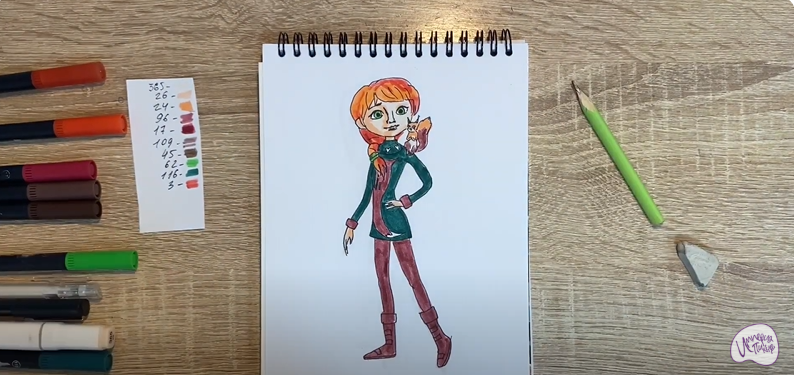 Рисуем Марфуша из "Царевны"