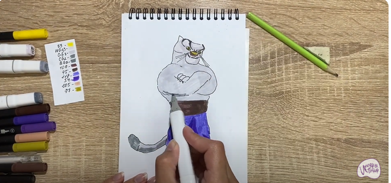 Рисуем Тай Лунг