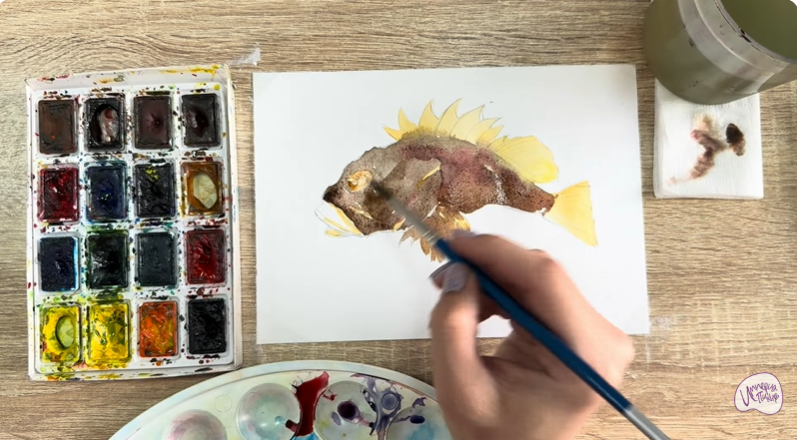 Рисуем Скорпена