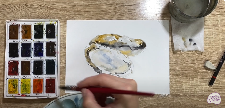 Рисуем Устрица