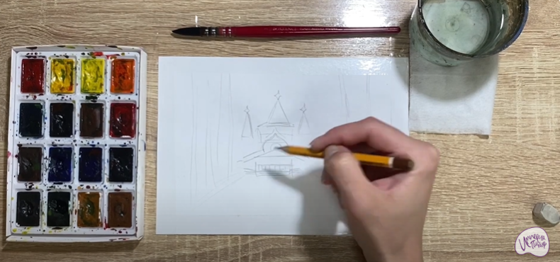 Рисуем Великий Устюг