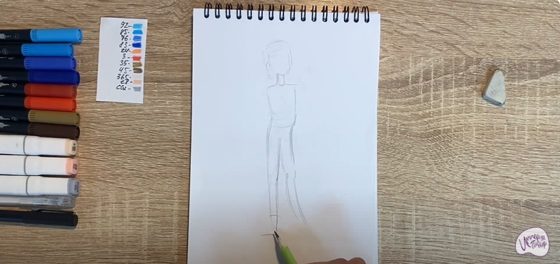 Рисуем Кристина из мультфильма "Финник"