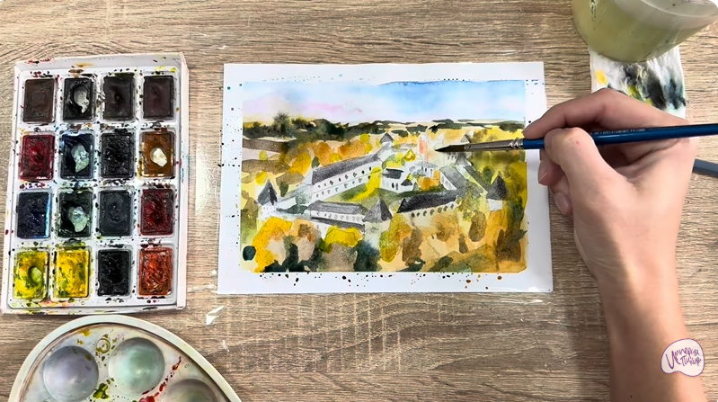 Рисуем Звенигород