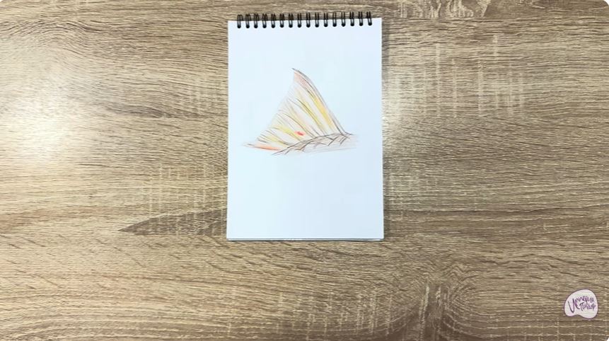 Рисуем Плавник рыбы