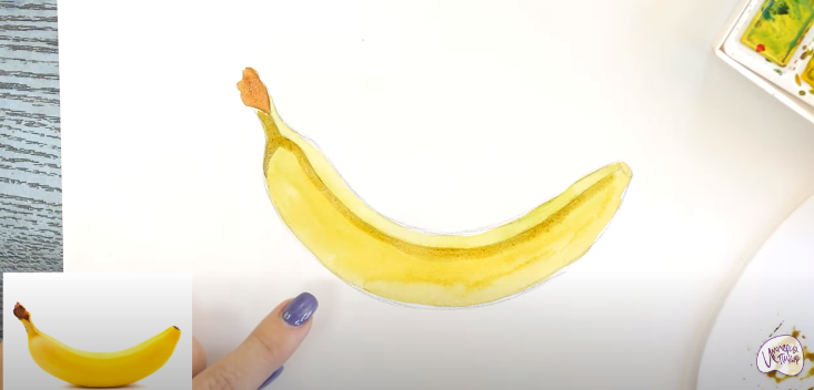 Рисуем Банан