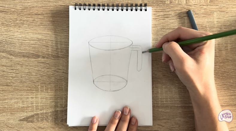 Рисуем Мерный стакан