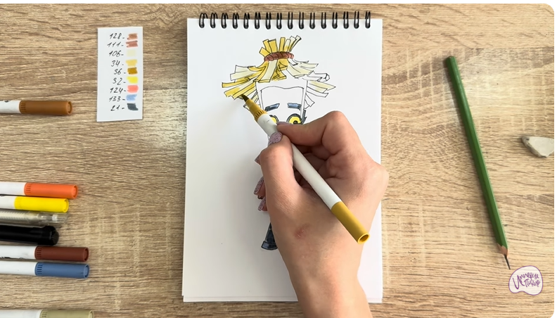 Рисуем Баквит из "Герои Энвелла"