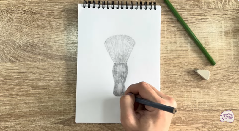 Рисуем Кисть-смётка