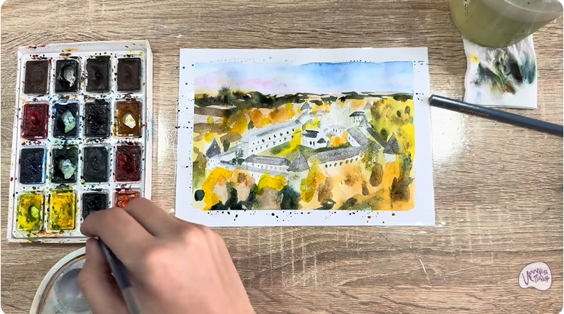 Рисуем Звенигород