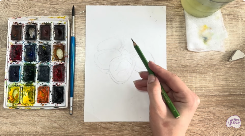 Рисуем Маринованные халапеньо