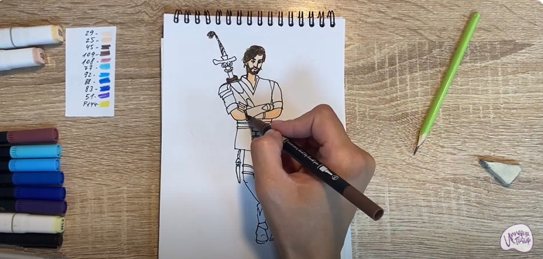 Рисуем Кощей из "Кощей. Начало"