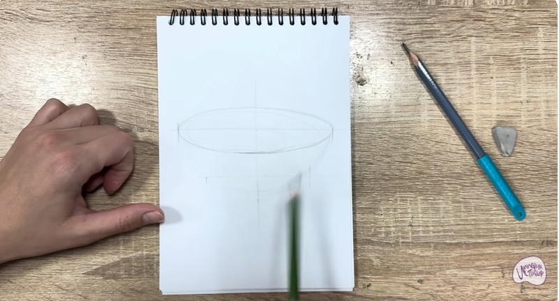 Рисуем Салатник