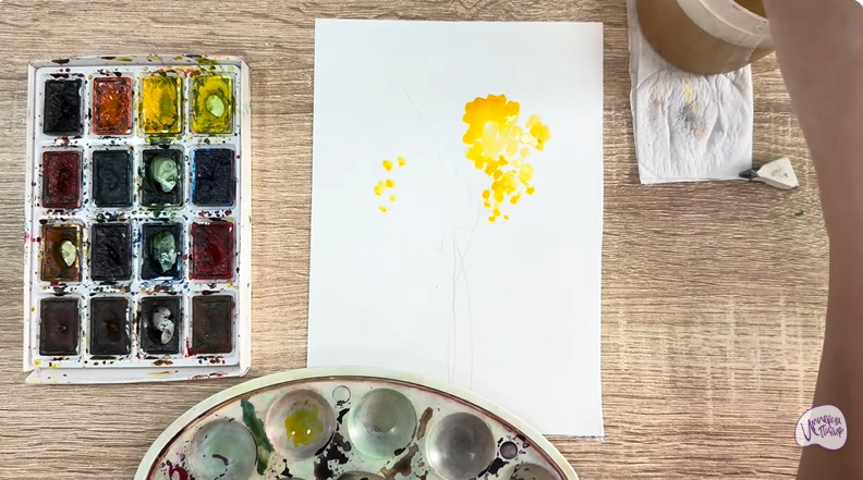 Рисуем Бессмертник