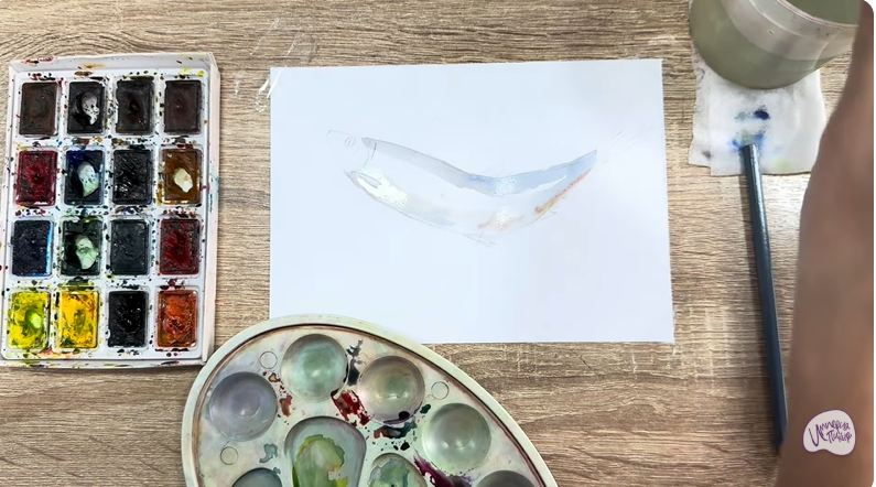 Рисуем Селёдка