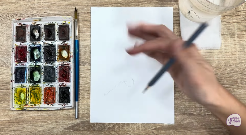 Рисуем Толокнянка