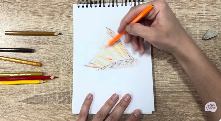 Рисуем Плавник рыбы