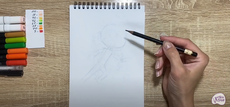 Рисуем Лия из "Команда Флоры"