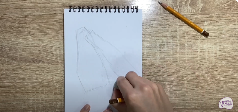 Рисуем Ласты для плавания