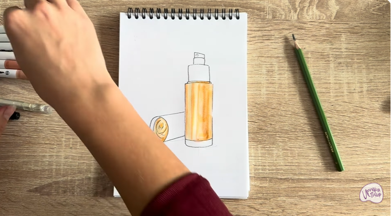 Рисуем Тональный крем