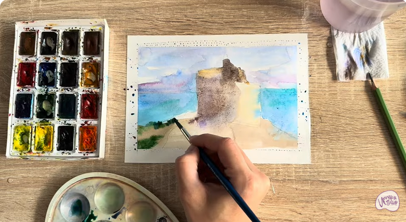 Рисуем Чобан-Кале