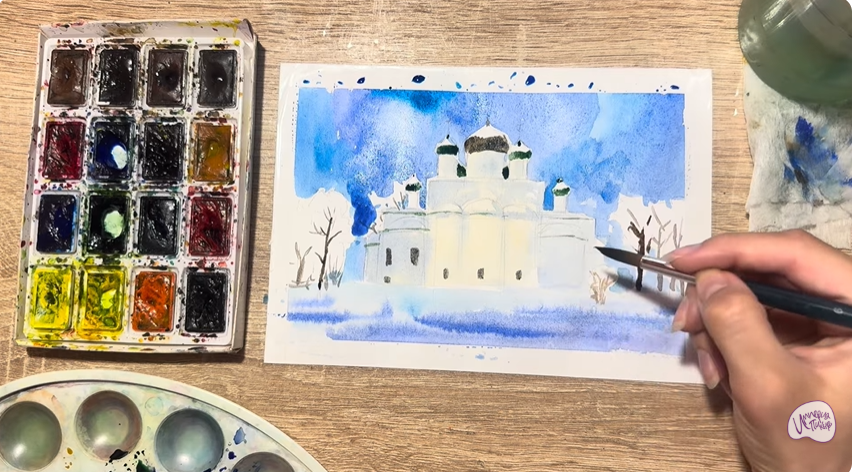 Рисуем Переславль-Залесский