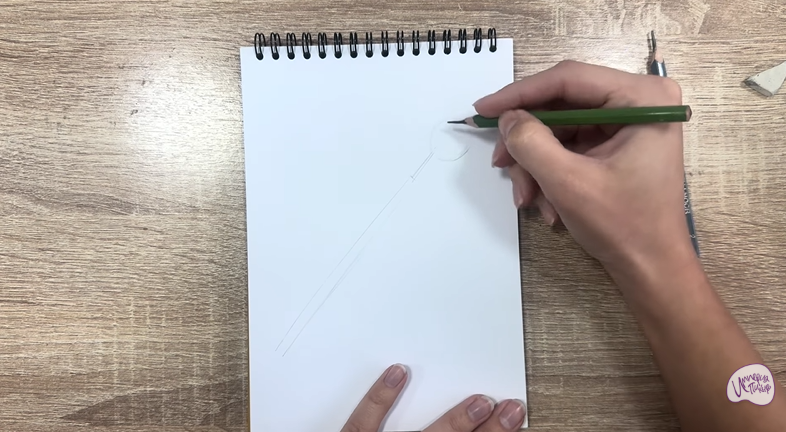 Рисуем Стоматологическое зеркало