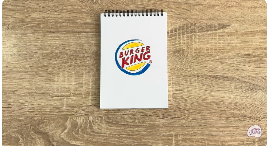 Рисуем Лого "BURGER KING"