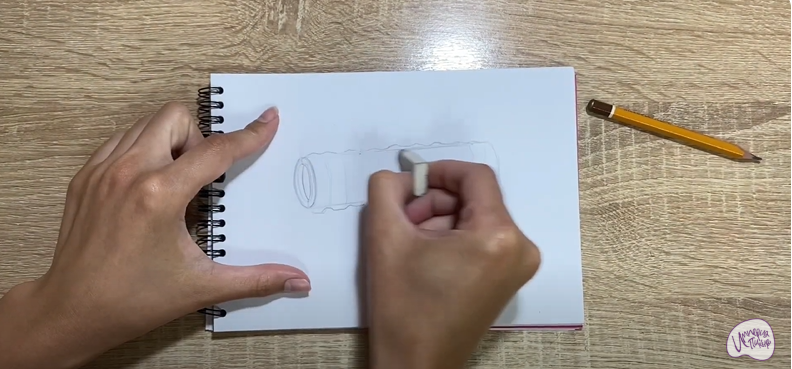 Рисуем Ролик массажный