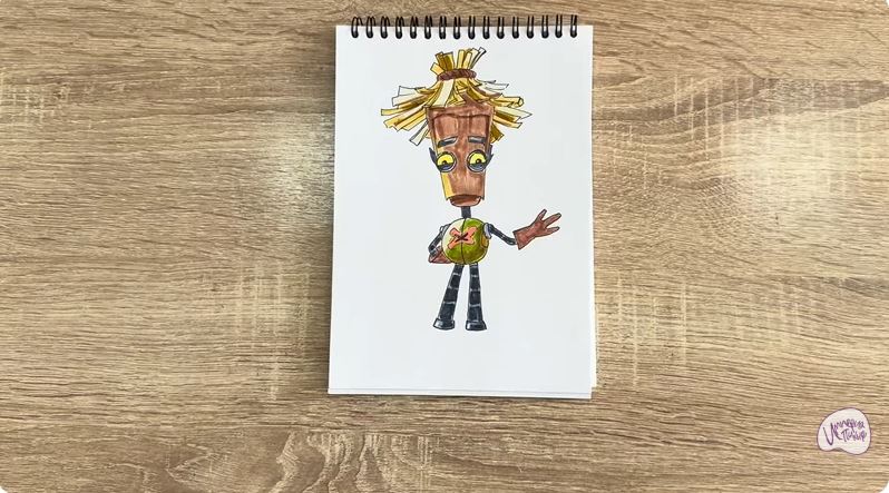 Рисуем Баквит из "Герои Энвелла"