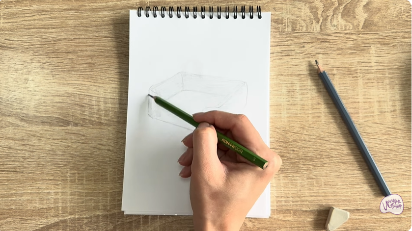 Рисуем Лежанка для кошки