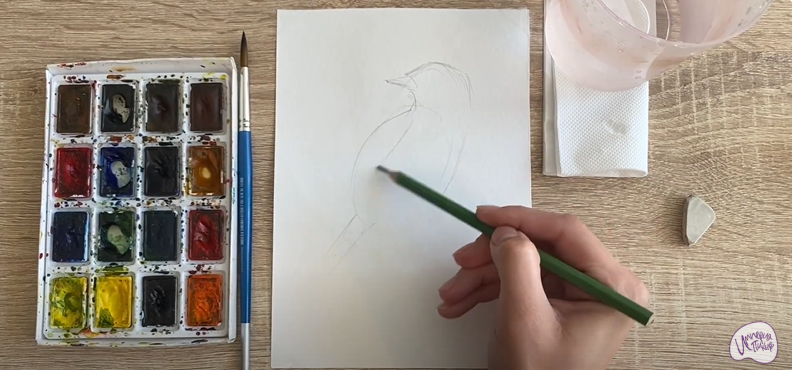 Рисуем Большой чекан