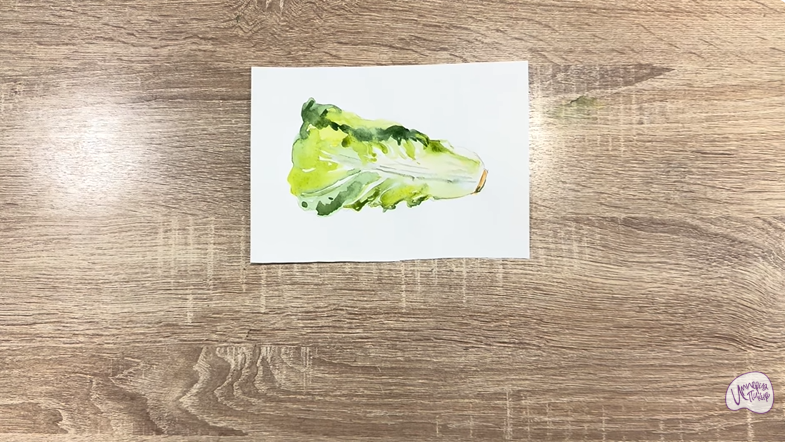 Рисуем Пекинская капуста