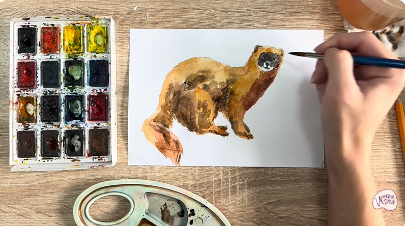 Рисуем Колонок