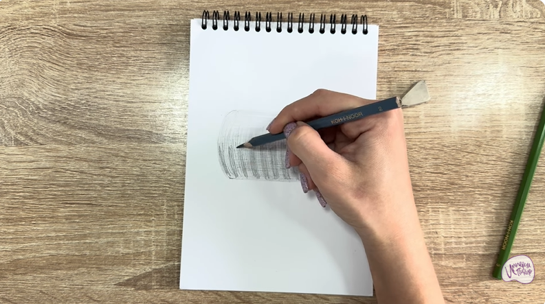 Рисуем Бигуди с липучкой