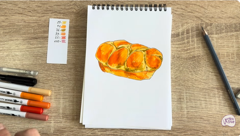 Рисуем Бриошь