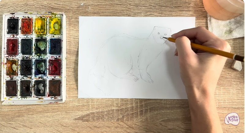 Рисуем Колонок