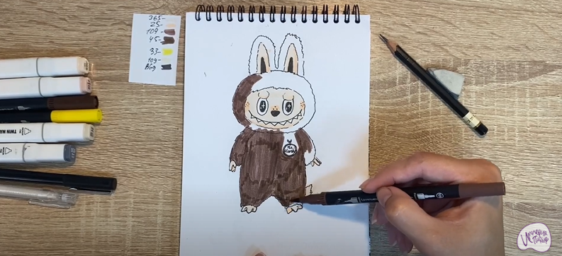 Рисуем Лабубу
