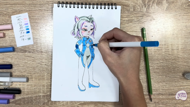 Рисуем Глэйсер из "Джи-Джи Бонд"