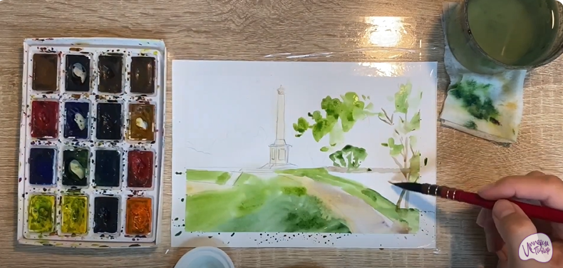 Рисуем Великие Луки